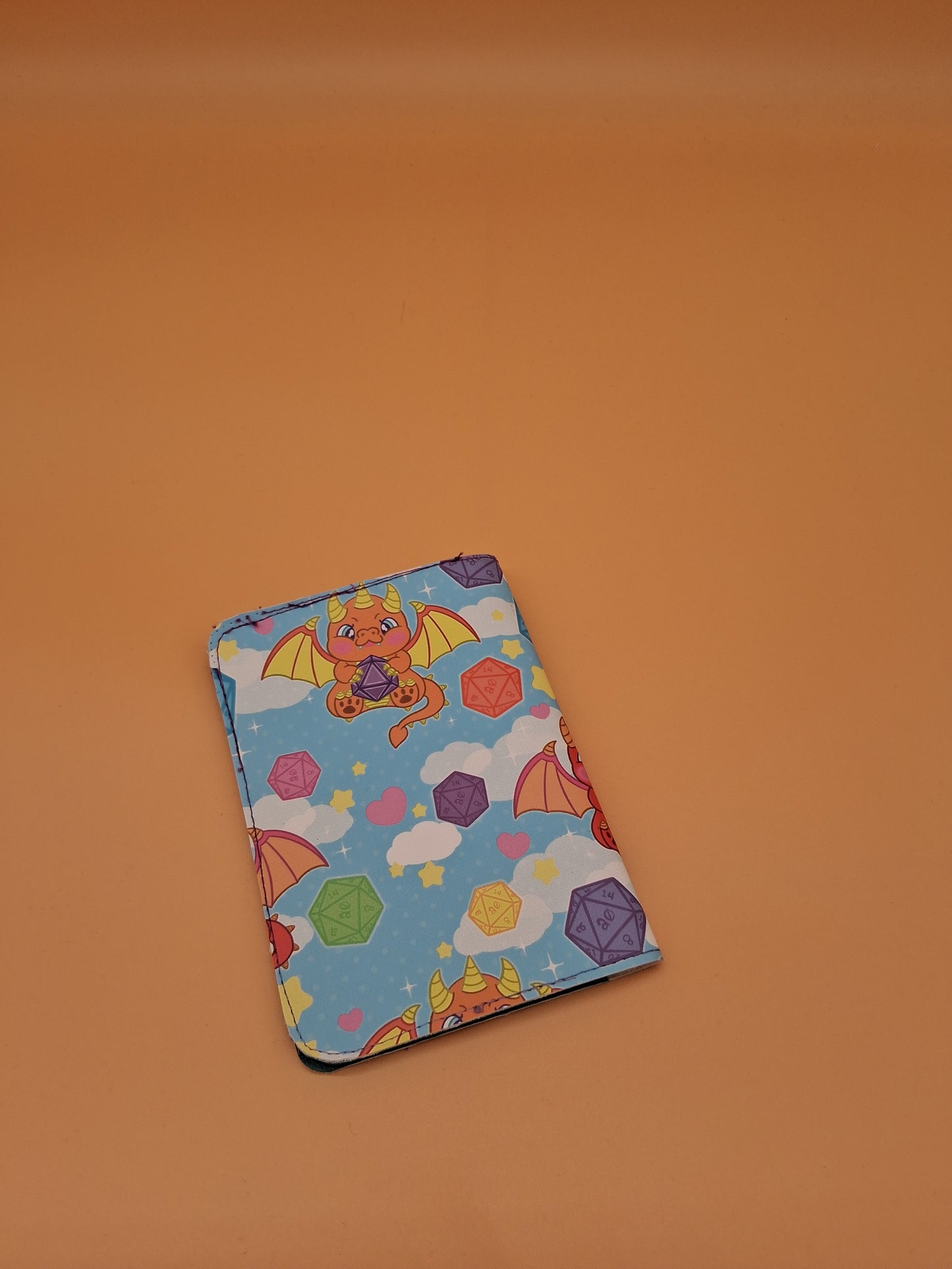 dice dragon passport holder