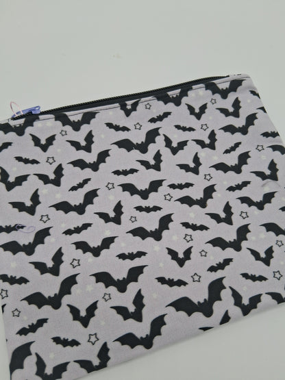 frikkin' bats v. 1 flat zipper pouch