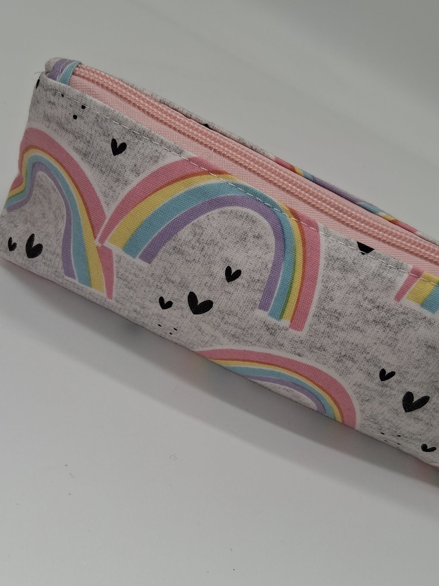 pastel rainbows v. 1 large pencil case