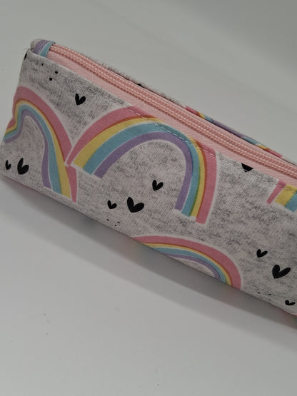 pastel rainbows v. 1 large pencil case