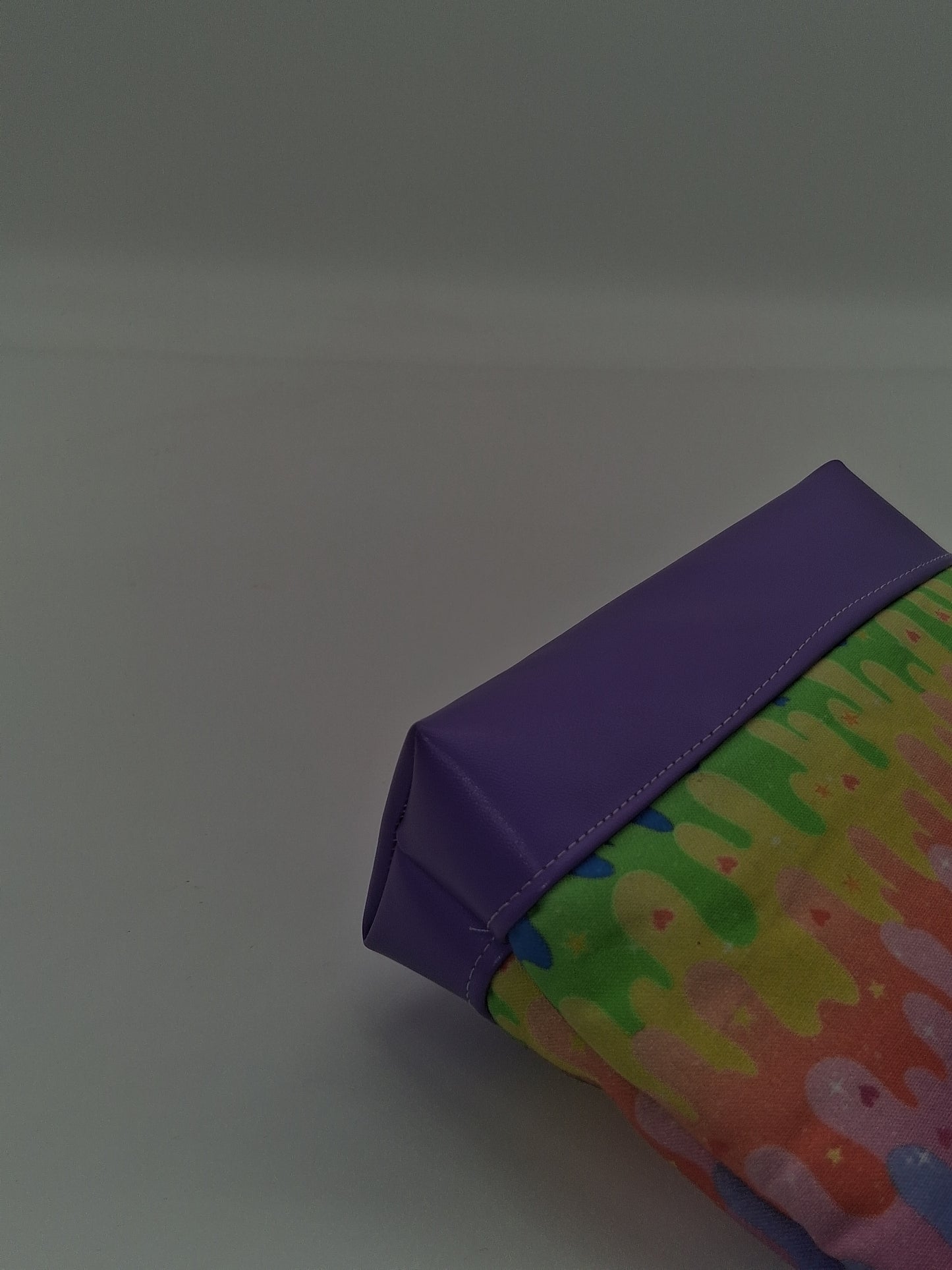 pastel rainbow slime v. 3 boxy pouch