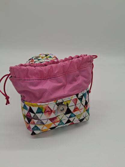 watercolor geometric v. 3 Pandora dicebag
