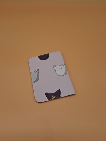 moon cats passport holder