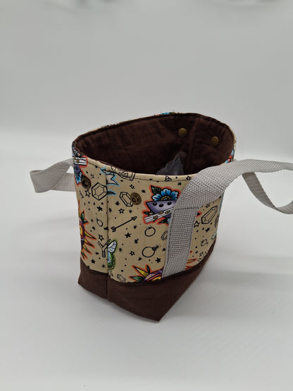 faerie boy tattoo v. 2 mini tote