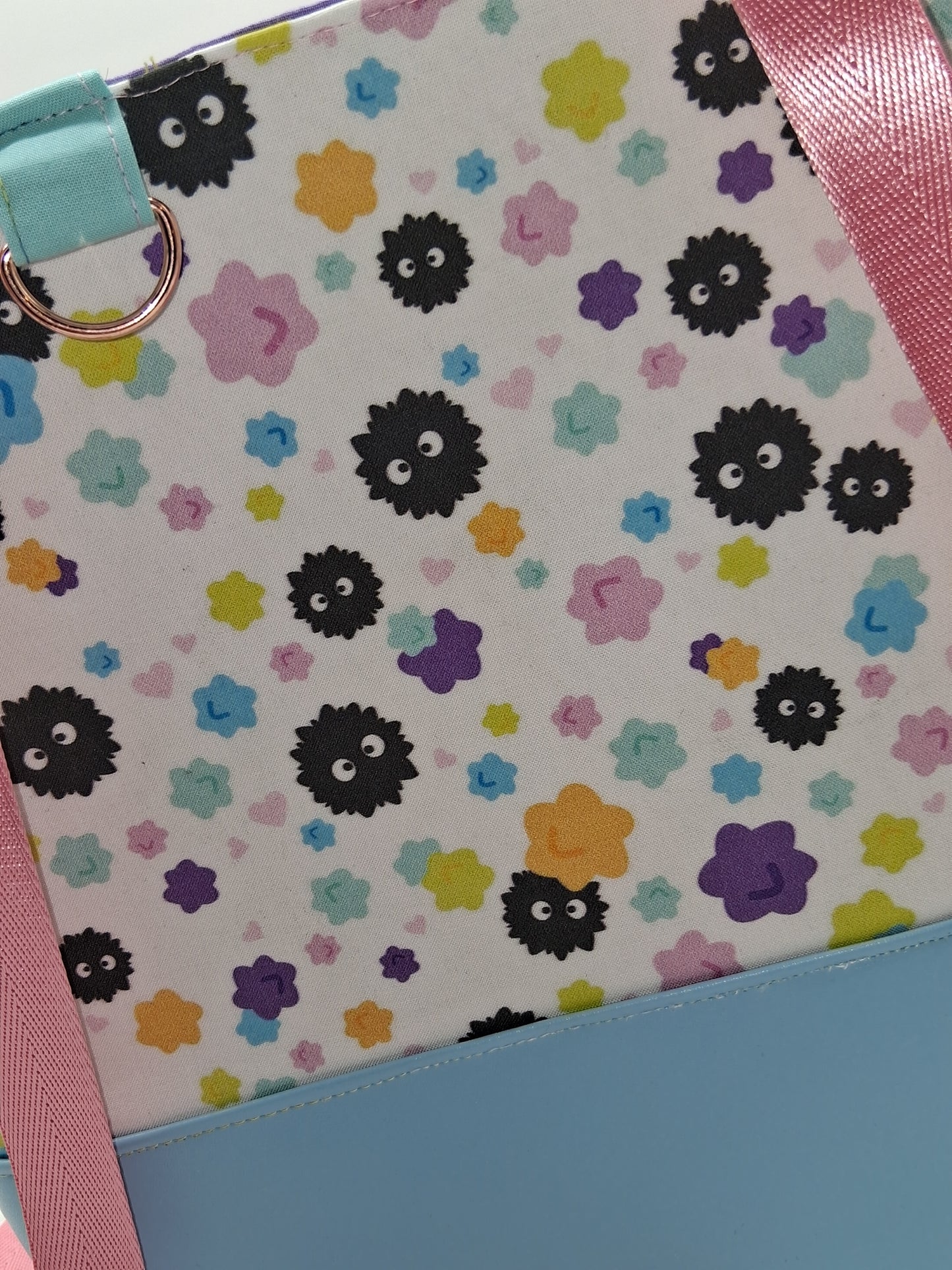star candy dust bunnies v. 1 large zippered tote