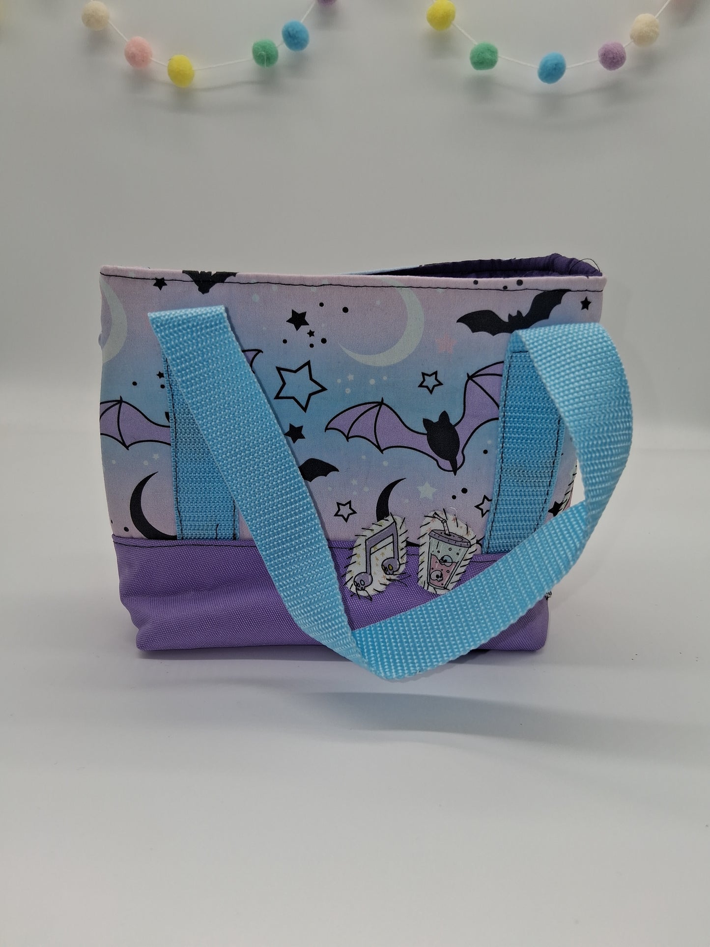 pastel sky bats v. 5 mini tote
