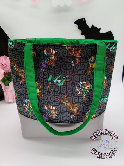 fairie kid and friends v. 1 large tote