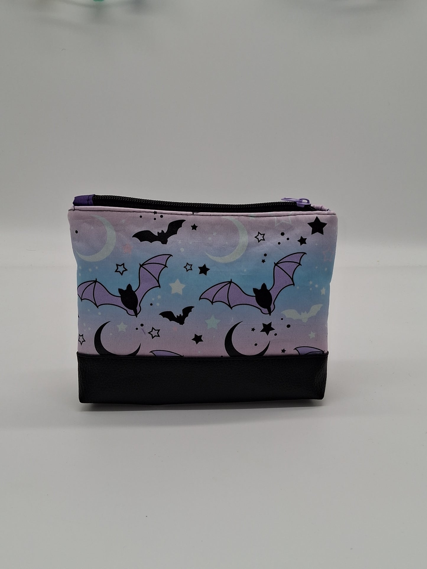 pastel sky bats v. 4 boxy pouch