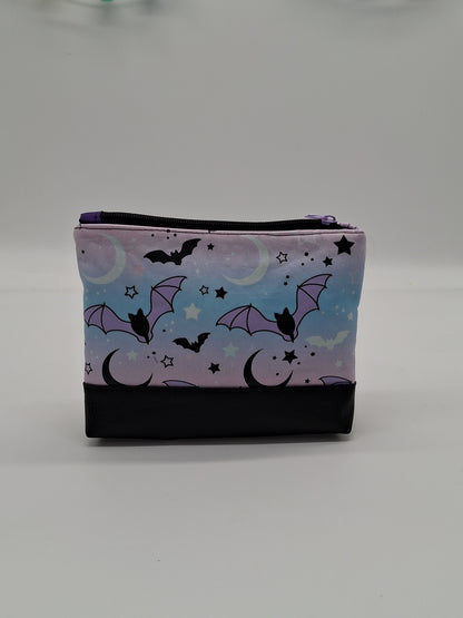 pastel sky bats v. 4 boxy pouch