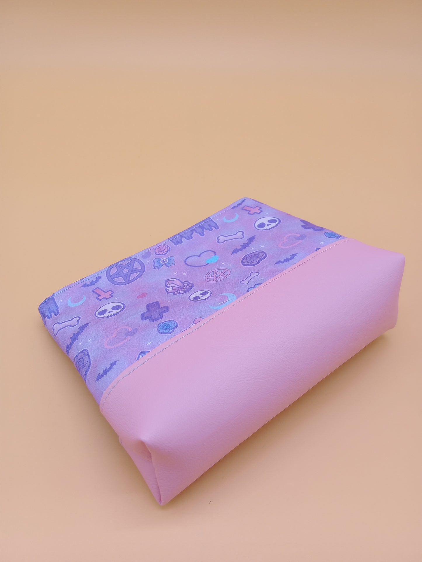 pastel goth lavender v. 6 boxy pouch