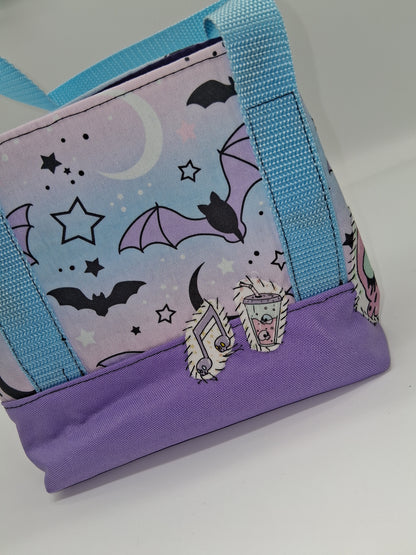 pastel sky bats v. 5 mini tote