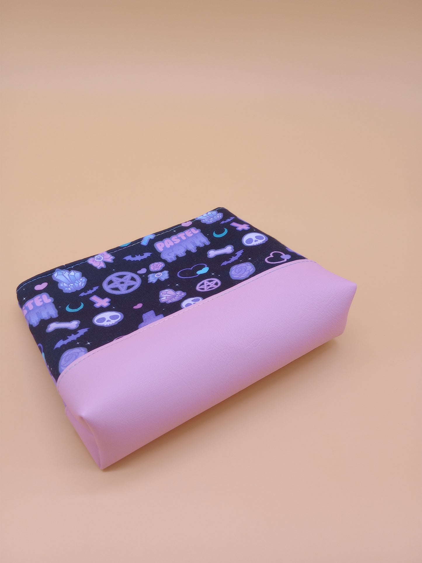 pastel goth lavender v. 5 boxy pouch