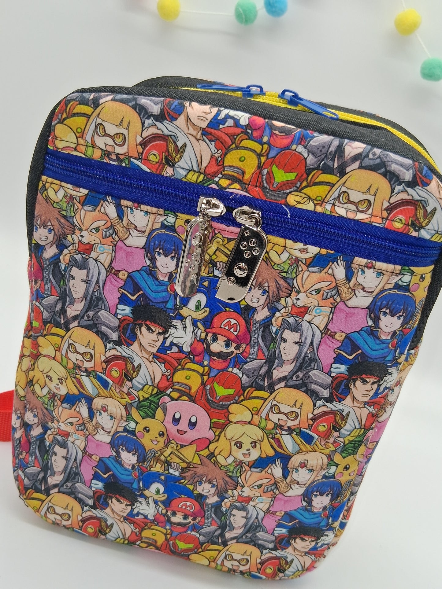 smashing siblings Lotus sling backpack
