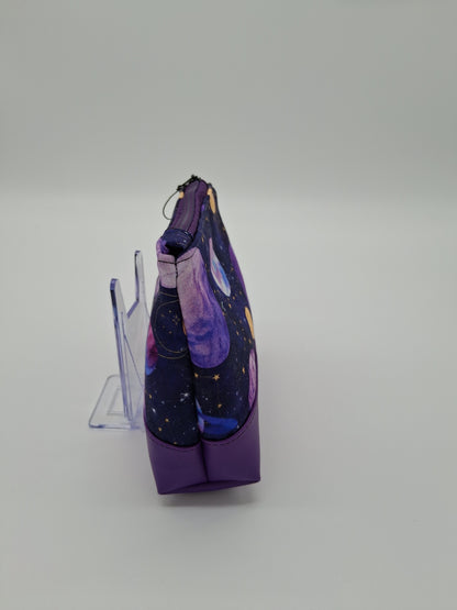 deep space purple v. 2 boxy pouch
