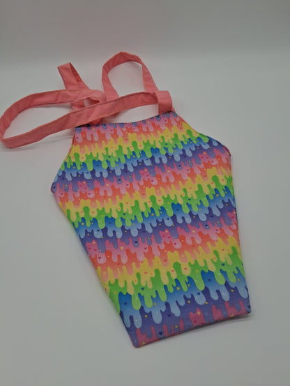 pastel rainbow slime v. 2 coffin tote