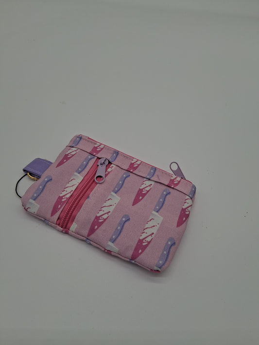 pastel knives v. 1 mini zippy clutch