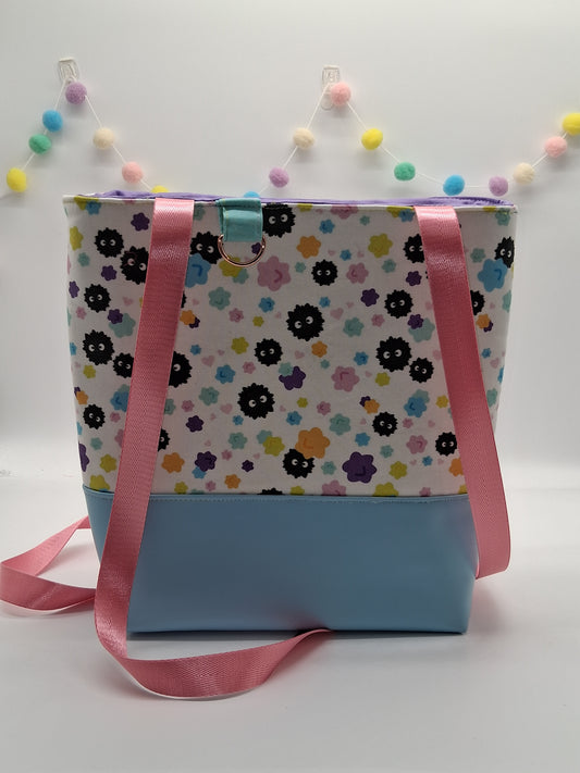 star candy dust bunnies v. 1 large zippered tote