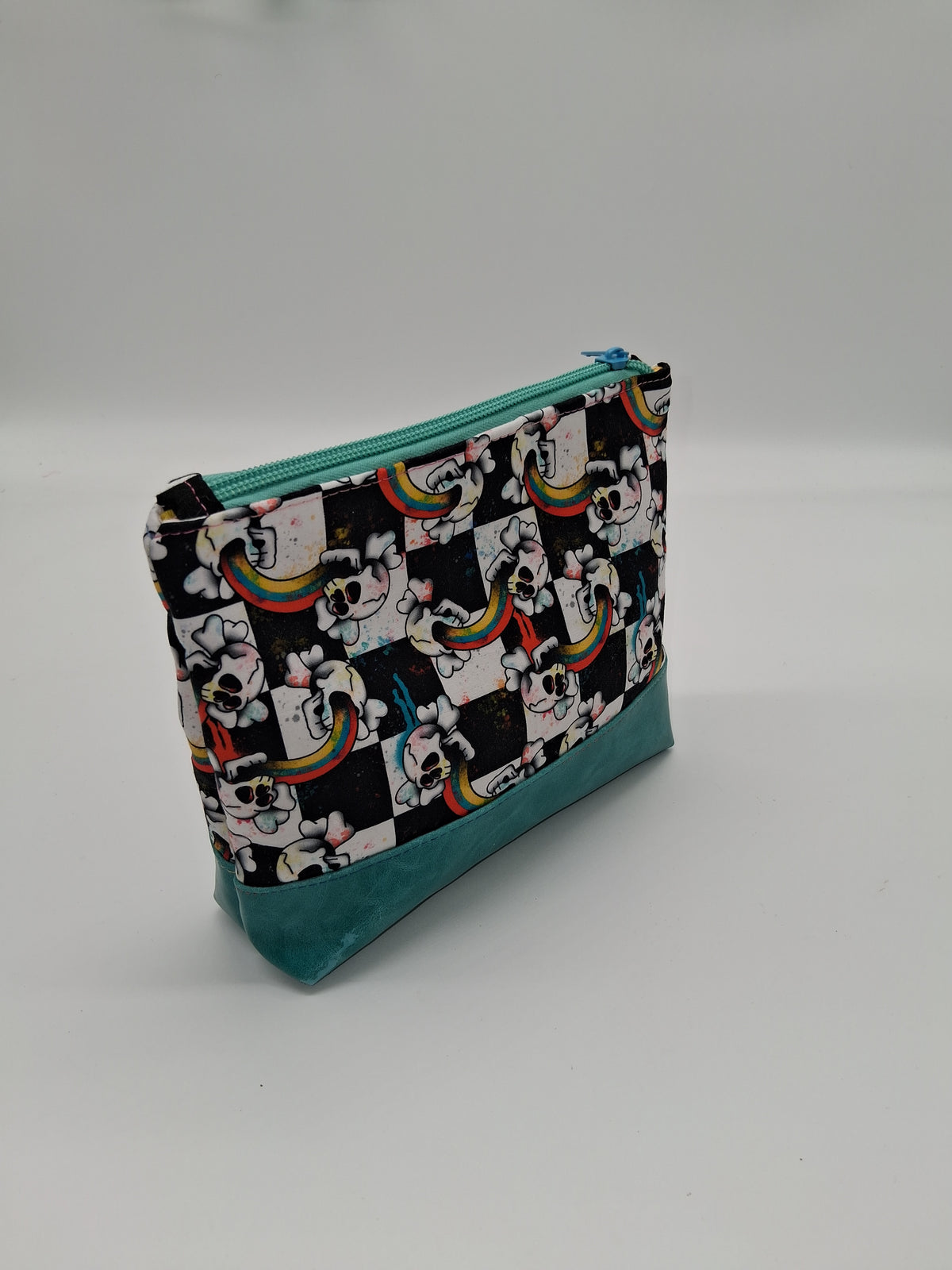 rainbow barf v. 5 boxy pouch