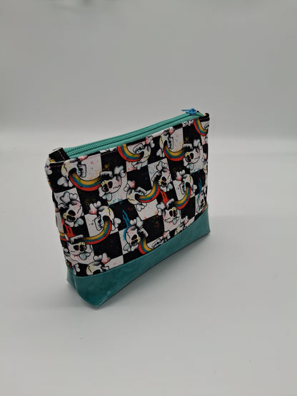 rainbow barf v. 5 boxy pouch