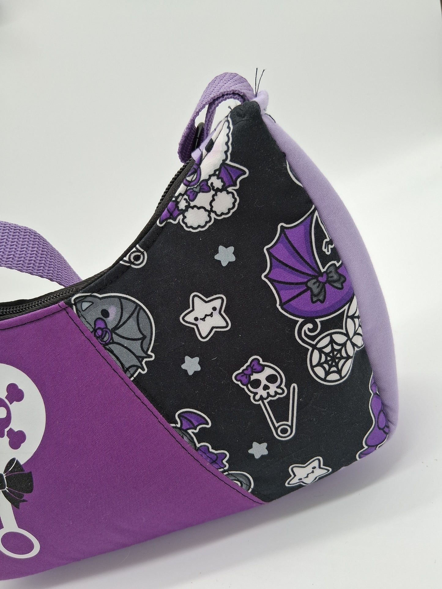 baby bats black v. 1 baguette bag