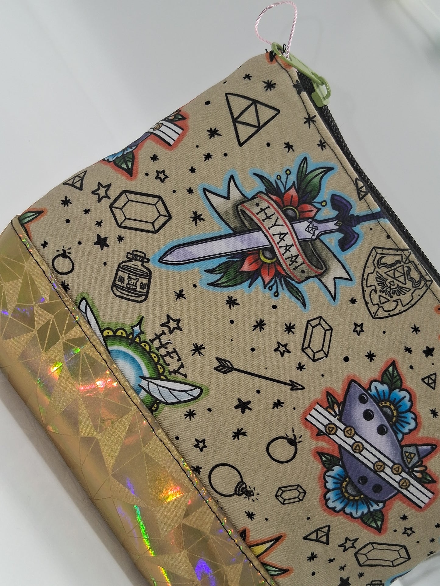 faerie boy tattoo v. 11 boxy pouch
