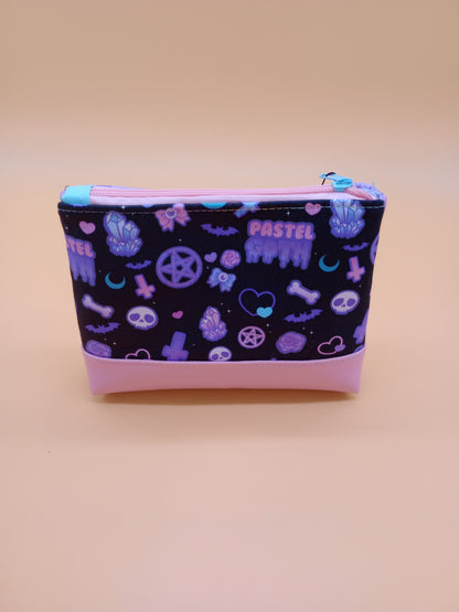 pastel goth lavender v. 5 boxy pouch