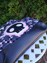 Load image into Gallery viewer, hello goth buddy Clematis wristlet