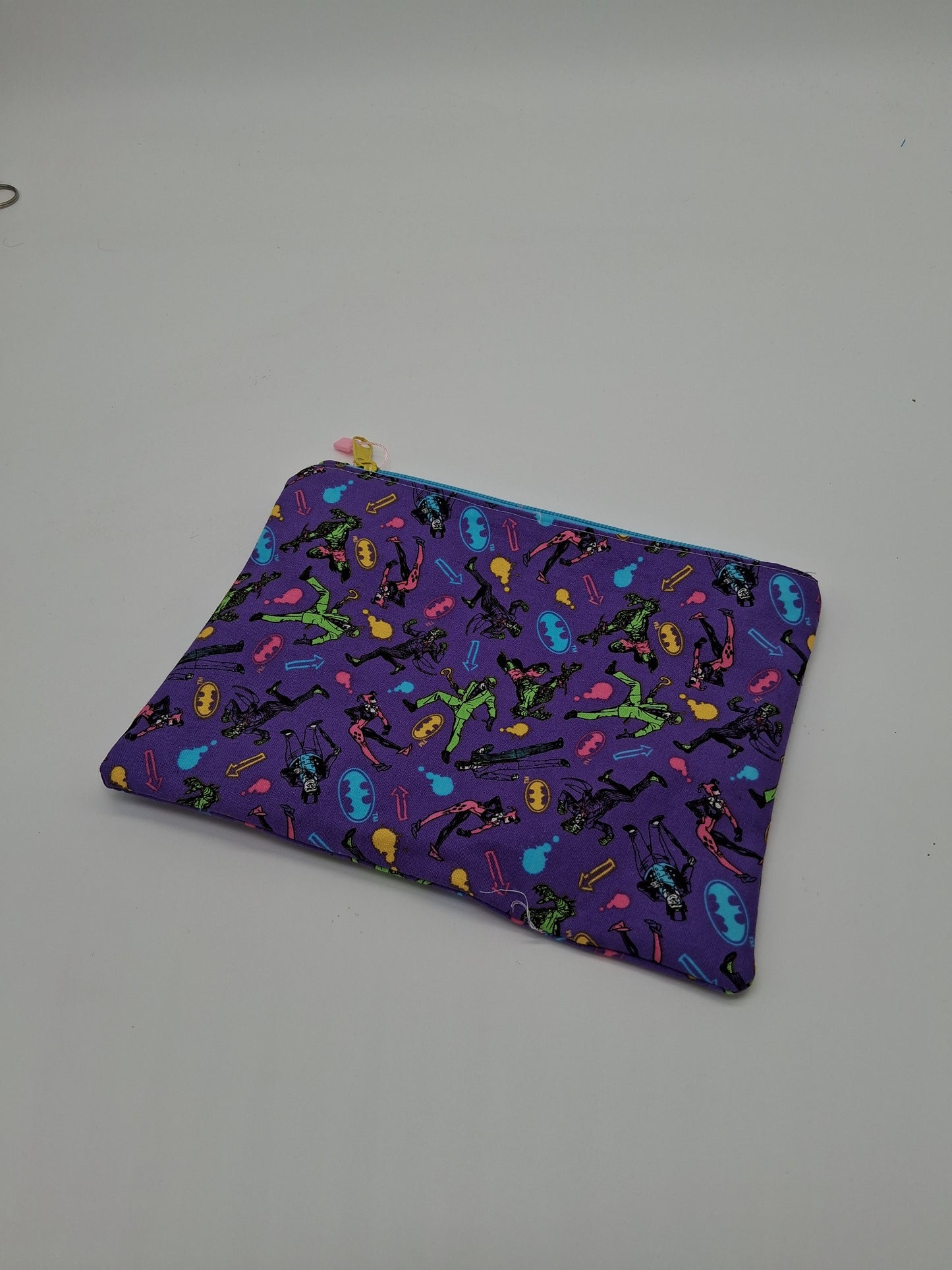 batty villains v. 1 flat zipper pouch