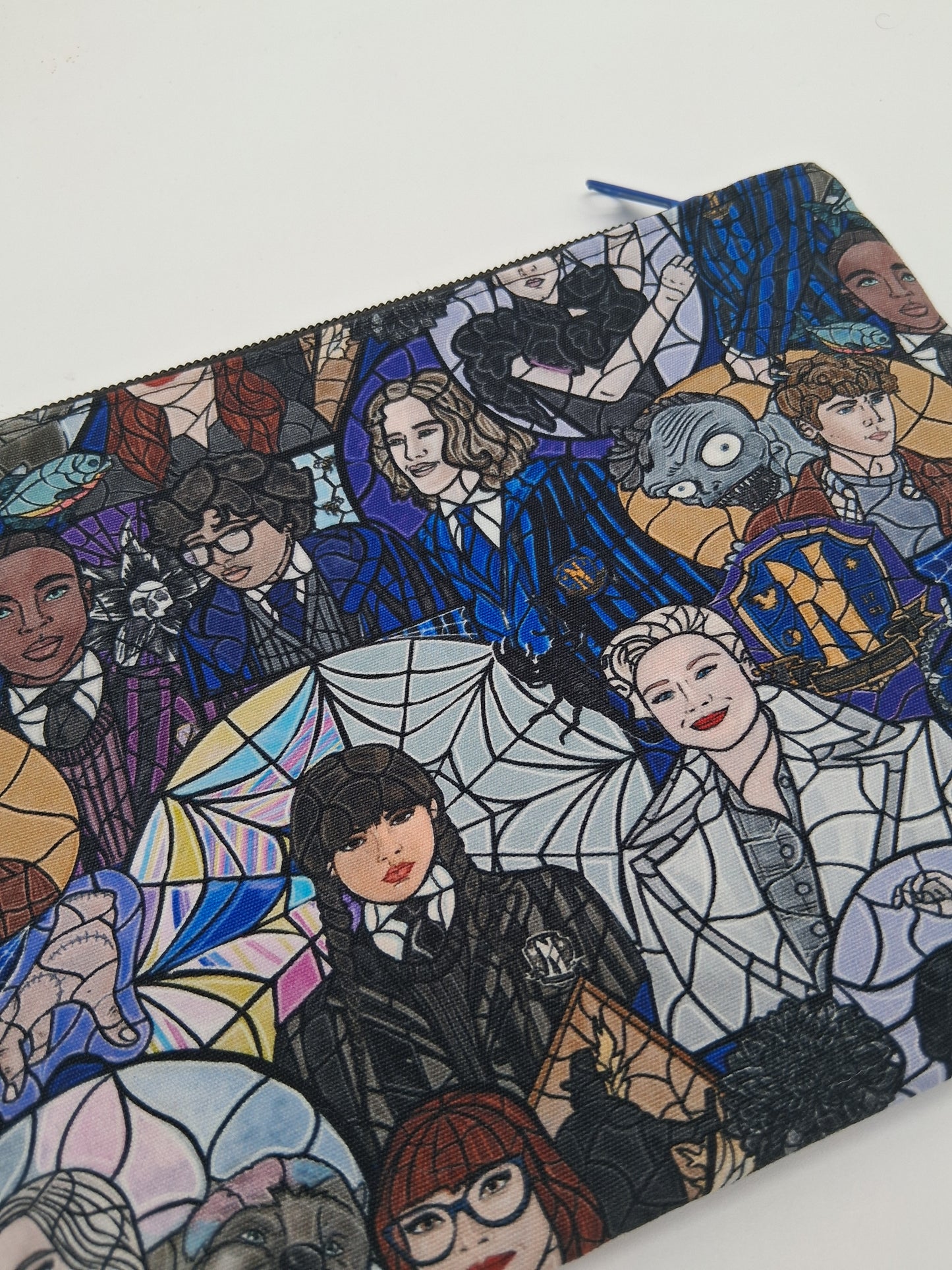 weekday goth v. 1 flat zipper pouch