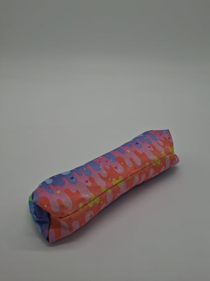pastel rainbow slime v. 1 slim pencil case