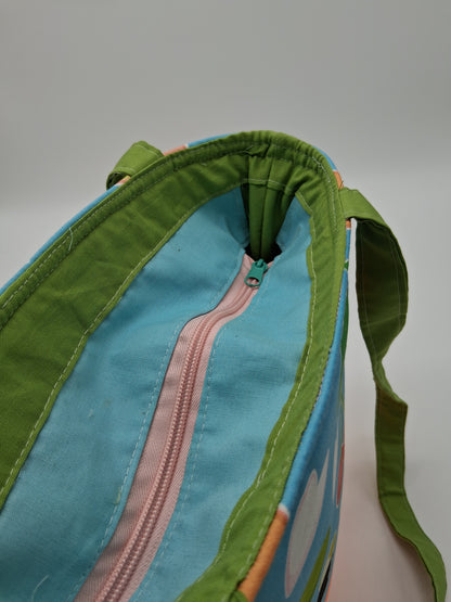island fruits v. 1 large zippered tote