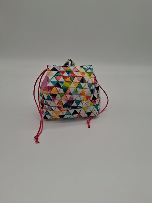 watercolor geometric v. 3 Pandora dicebag