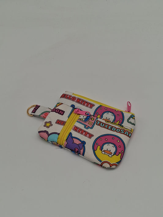 hello stickers v. 1 mini zippy clutch