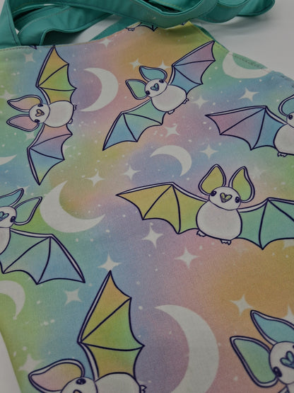 pastel bats v. 4 coffin tote