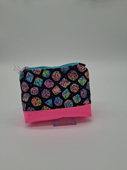 cotton candy space dice v. 3 boxy pouch