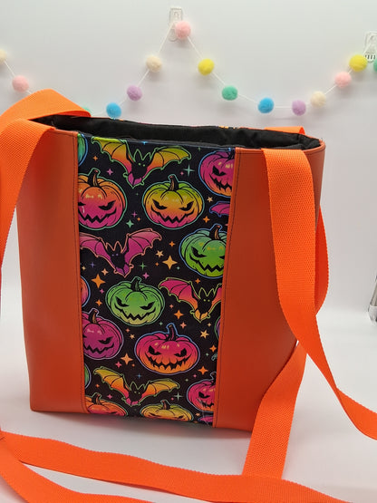 green meanies v. 3 large zippered tote