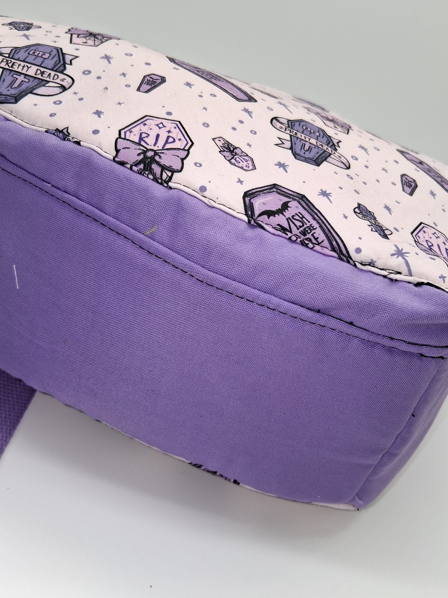 pretty coffin Pisces heart bag