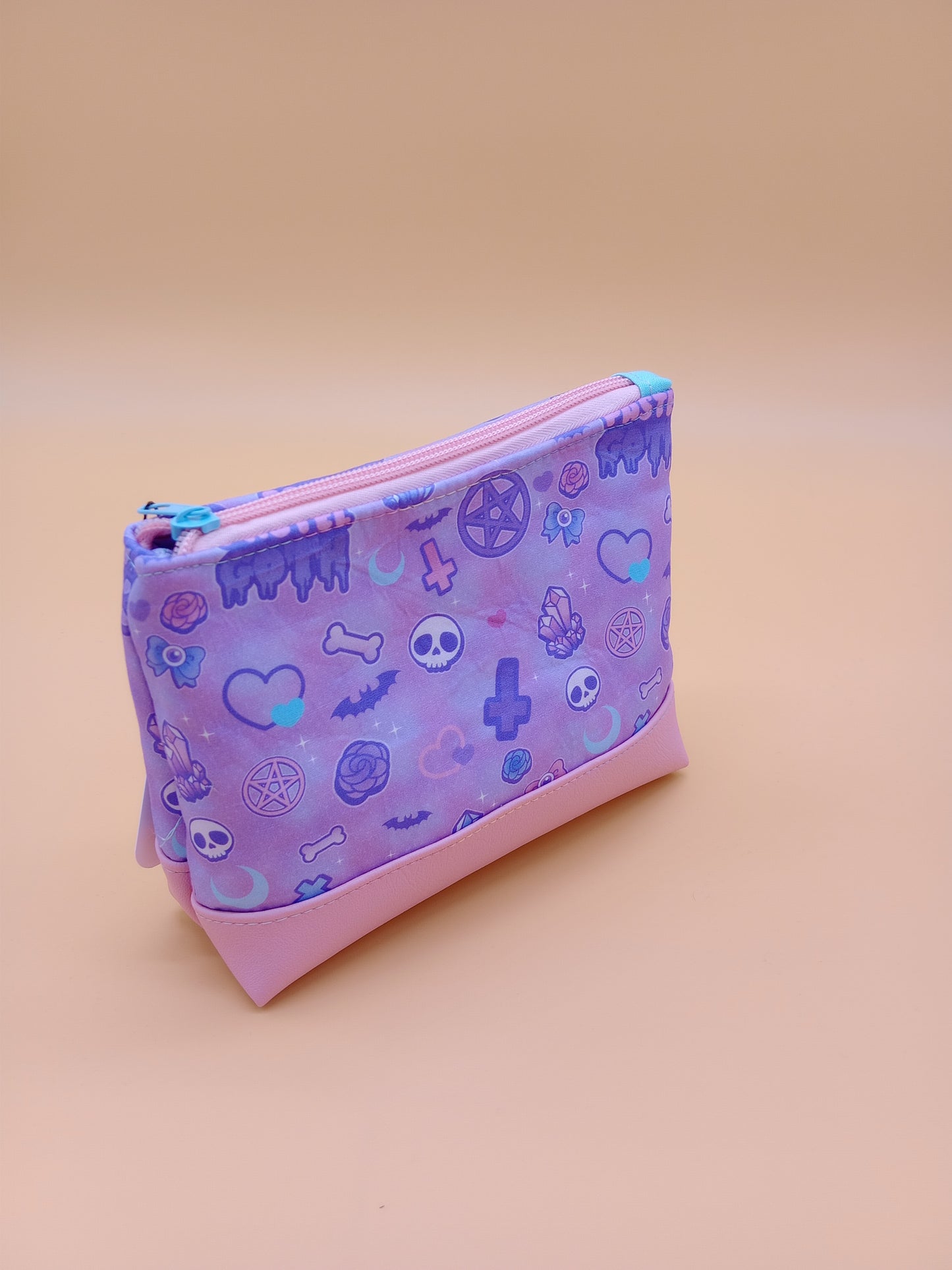 pastel goth lavender v. 6 boxy pouch