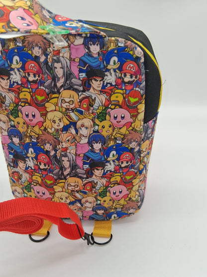 smashing siblings Lotus sling backpack