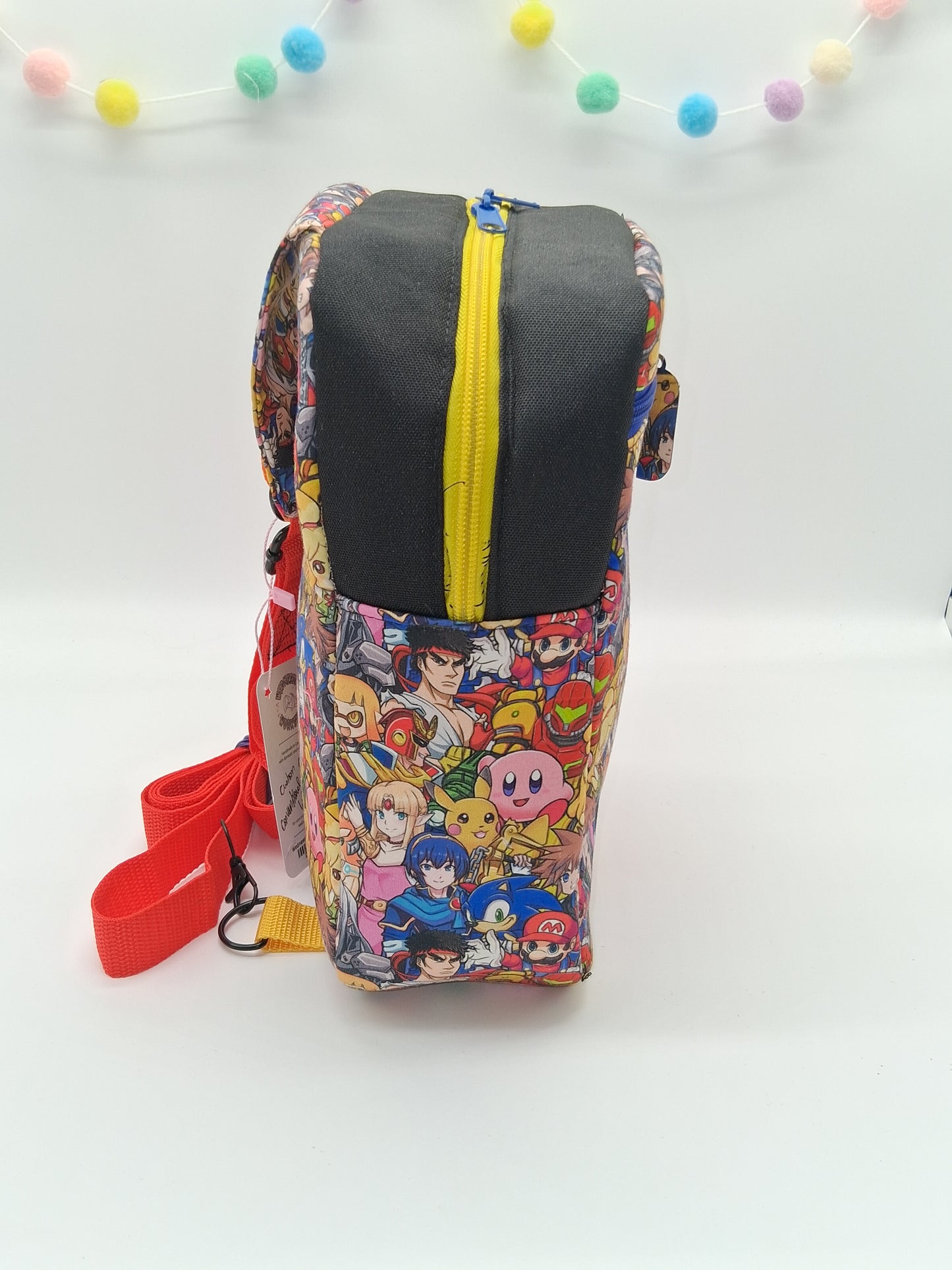 smashing siblings Lotus sling backpack