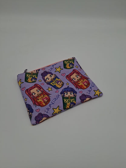 kpop ramen v. 3 flat zipper pouch