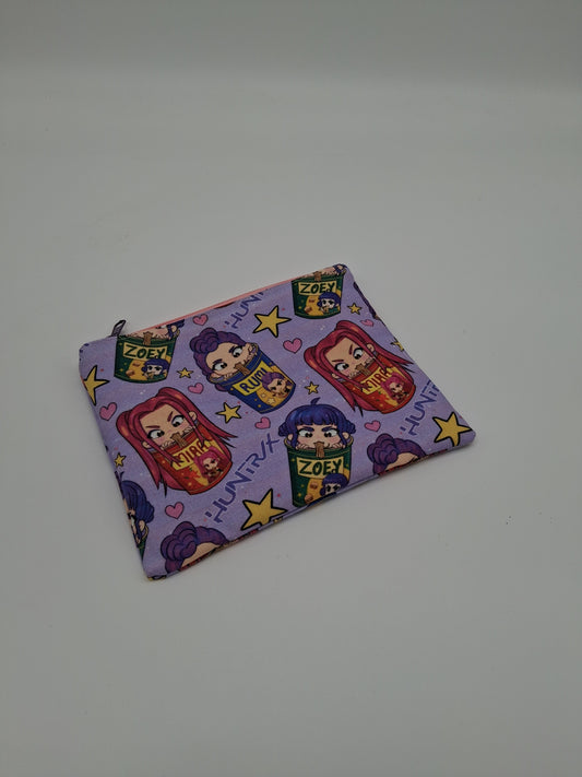 kpop ramen v. 3 flat zipper pouch