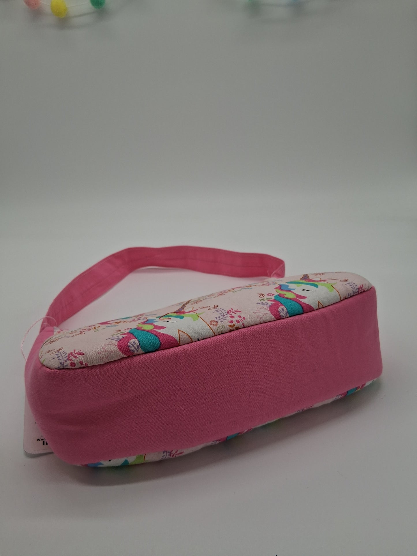 floral unicorns v. 1 baguette bag