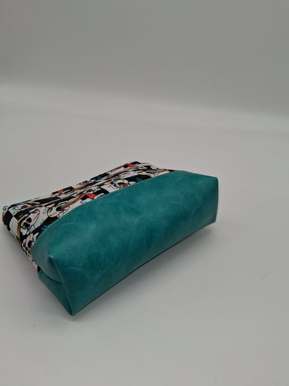 rainbow barf v. 5 boxy pouch