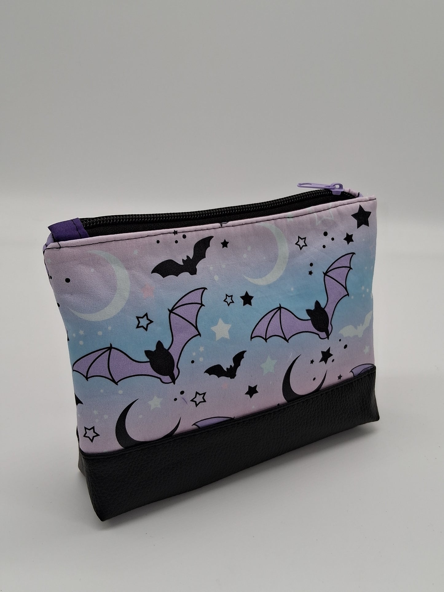 pastel sky bats v. 4 boxy pouch