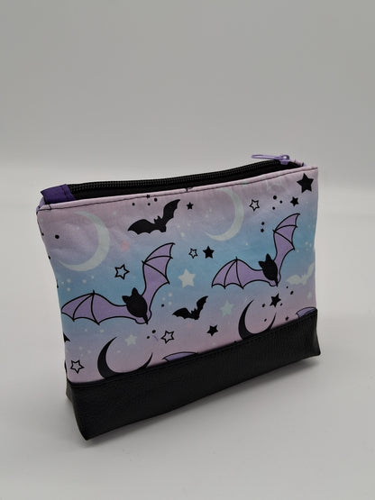 pastel sky bats v. 4 boxy pouch