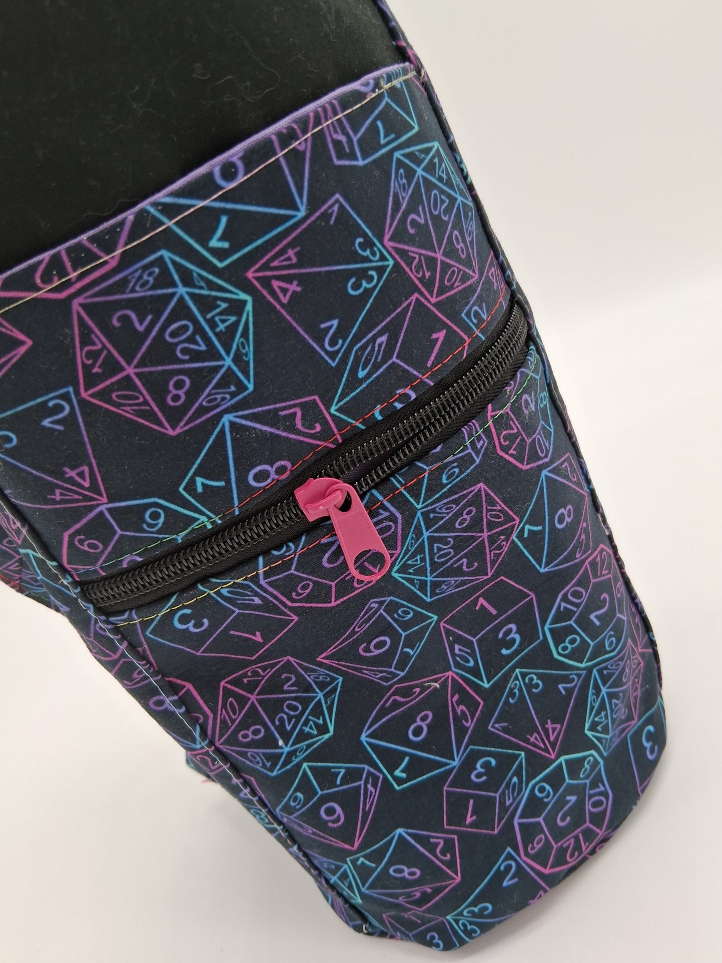 gradient dice v. 2 Hyacinth water bottle carrier