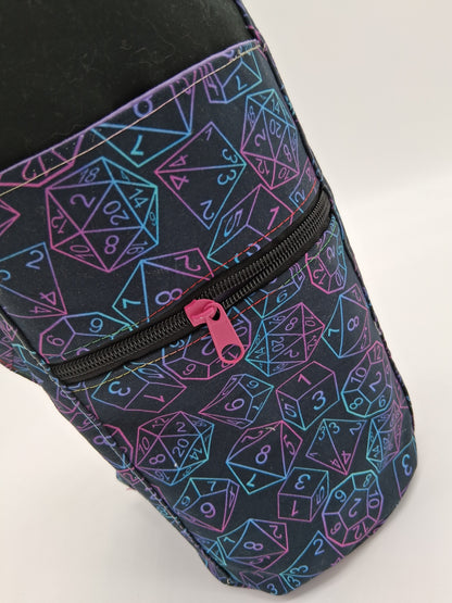 gradient dice v. 2 Hyacinth water bottle carrier