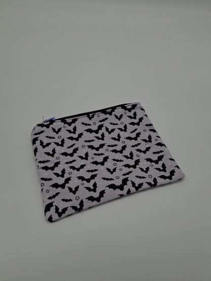 frikkin' bats v. 1 flat zipper pouch