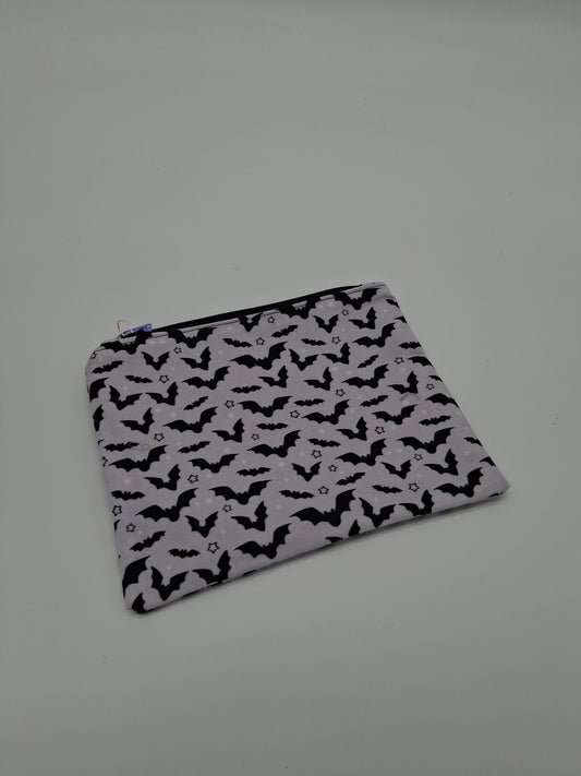 frikkin' bats v. 1 flat zipper pouch